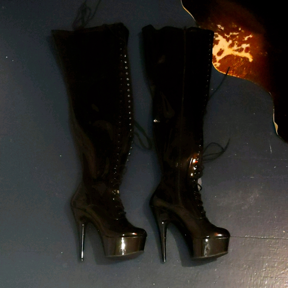 Pleaser thigh high boots